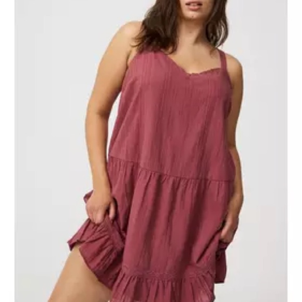 Torrid Pink Sleeveless Dress